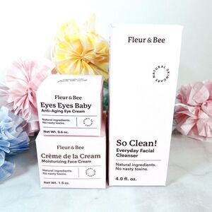 Fleur & Bee three step routine starter kit